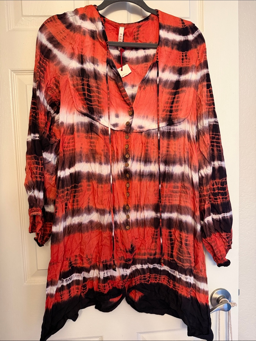 Raga Tie Dye Romper Sample